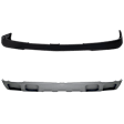 2-Piece Kit, Front, Upper Textured Bumper Cover, For Models with Tow Hook, includes (1) Bumper Cover and (1) Valance