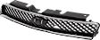 2016 Chevrolet Impala Limited - 2-Piece Kit Grille, Chrome Shell with Dark Gray Insert, Sedan,  Includes (1) Bumper Grille and (1) Grille Assembly