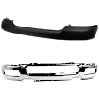 2-Piece Kit, Front Bumper, Chrome, Includes (1) Bumper and (1) Bumper Cover