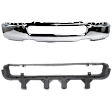 2-Piece Kit, Front Bumper, Chrome, Includes (1) Bumper and (1) Bumper Grille