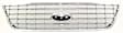 2-Piece Kit Grille Chrome, Includes (1) Grille Assembly and (1) Bumper Grille