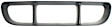 2-Piece Kit Grille Chrome, Includes (1) Grille Assembly and (1) Bumper Grille