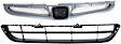 2-Piece Kit Grille Primed, Includes (1) Bumper Grille and (1) Grille Assembly
