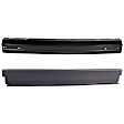 2-Piece Kit Front Bumper, Painted Black, Includes (1) Bumper and (1) Valance