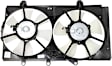 2-Piece Kit Cooling Fan Assembly, Automatic Transmission, Includes (1) Cooling Fan Assembly and (1) Radiator