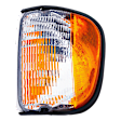 1997-2002 Ford E-150 Econoline - 7-Piece Kit Halogen Headlight, For Models With Short Bed, Includes (2) Corner Light, (1) Grille Assembly, (2) Headlight, and (2) Headlight Door