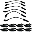 9-Piece Kit Ignition Coil and Spark Plug Kit, 4.3L, 6Cyl, Includes (8) Ignition Coil and (1) Spark Plug Wire