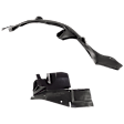 2-Piece Kit Front, Passenger Side Fender Liner, Includes (1) Engine Splash Shield and (1) Fender Liner