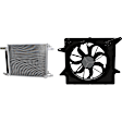 2011 Cadillac SRX - 2-Piece Kit Radiator Fan 3.0L 6Cyl, Single fan,  Includes (1) Cooling Fan Assembly and (1) Radiator
