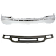 2-Piece Kit, Front Bumper, Chrome, Includes (1) Bumper and (1) Valance