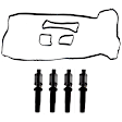 5-Piece Kit Valve Cover Gasket, Includes Spark Plug Tube Seals, Includes (4) Ignition Coil and (1) Valve Cover Gasket