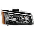 6-Piece Kit Driver and Passenger Side Halogen Tail Light, With bulb(s), Includes (2) Headlight, (2) Tail Light, and (2) Turn Signal Light