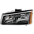 6-Piece Kit Driver and Passenger Side Halogen Tail Light, With bulb(s), Includes (2) Headlight, (2) Tail Light, and (2) Turn Signal Light
