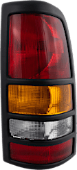 6-Piece Kit Driver and Passenger Side Halogen Tail Light, With bulb(s), Includes (2) Headlight, (2) Tail Light, and (2) Turn Signal Light