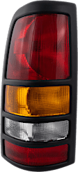6-Piece Kit Driver and Passenger Side Halogen Tail Light, With bulb(s), Includes (2) Headlight, (2) Tail Light, and (2) Turn Signal Light