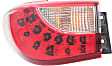 4-Piece Kit Driver and Passenger Side Halogen Tail Light, With bulb(s), Includes (2) Bumper Reflector and (2) Tail Light
