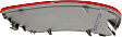 2012-2014 Jeep Grand Cherokee - 4-Piece Kit Driver and Passenger Side, Outer Halogen Tail Light, With bulb(s), Includes (2) Bumper Reflector and (2) Tail Light