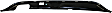 2011 Ford Fusion - 2-Piece Kit Rear Primed Bumper Cover,  Includes (1) Bumper Cover and (1) Valance
