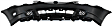 3-Piece Kit, Front Primed Bumper Cover, Includes (1) Bumper Cover and (2) Headlight