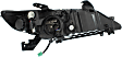 2016 Acura TLX - 3-Piece Kit Driver and Passenger Side LED Headlight, With bulb(s), OE Replacement,  Includes (1) Bumper Cover and (2) Headlight