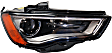 3-Piece Kit Driver and Passenger Side HID/Xenon Headlight, Without bulb(s), OE Replacement, Includes (2) Headlight and (1) Bumper Cover