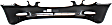 2005-2007 Buick LaCrosse - 3-Piece Kit Driver and Passenger Side Halogen Headlight, With bulb(s), OE Replacement, Includes (2) Headlight and (1) Bumper Cover