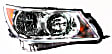 2010 Buick LaCrosse - 3-Piece Kit Driver and Passenger Side Halogen Headlight, With bulb(s), For Models Without HID Option, Without Driver Confidence Package, OE Replacement,  Includes (1) Bumper Cover and (2) Headlight