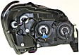 2007 Buick Lucerne - 3-Piece Kit Driver and Passenger Side Halogen Headlight, With bulb(s), OE Replacement,  Includes (1) Bumper Cover and (2) Headlight