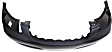 2007 Buick Lucerne - 3-Piece Kit Driver and Passenger Side Halogen Headlight, With bulb(s), OE Replacement,  Includes (1) Bumper Cover and (2) Headlight