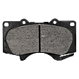 2004 Toyota 4Runner - 4-Piece Kit Front Brake Disc and Pad Kit, Cross-drilled and Slotted, 6 Lugs, Ceramic, 319mm  Disc,  Caliper Casting# 13WG, 4.7L 8Cyl, Pro-Line Series  Includes (2) Brake Disc and (1) Brake Pad Set