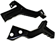 2-Piece Kit Front Bumper Chrome, Includes (1) Bumper and (1) Bumper Bracket