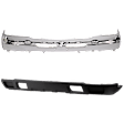 2-Piece Kit, Front Bumper, Chrome, Includes (1) Bumper and (1) Valance