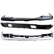 3-Piece Kit, Front Bumper, Chrome, Includes (1) Bumper, (1) Bumper Cover, and (1) Valance