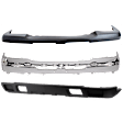 2004 Chevrolet Silverado 1500 Base - 3-Piece Kit Front Bumper, Chrome,  Includes (1) Bumper, (1) Bumper Cover, and (1) Valance