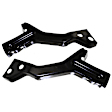 3-Piece Kit Front Bumper Chrome, Includes (1) Bumper Cover, (1) Bumper Bracket and (1) Bumper