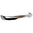 3-Piece Kit, Front Bumper, Chrome, Includes (1) Bumper and (2) Bumper Bracket