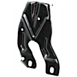 2000 Nissan Frontier SE - 3-Piece Kit Front, Driver and Passenger Side Bumper, Painted Black,  Includes (1) Bumper and (2) Bumper Bracket