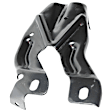 2000 Nissan Frontier SE - 3-Piece Kit Front, Driver and Passenger Side Bumper, Painted Black,  Includes (1) Bumper and (2) Bumper Bracket