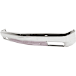 1983-1990 Chevrolet S10 Blazer - 4-Piece Kit, Front Bumper, Chrome, Includes (1) Bumper, (2) Turn Signal Light, and (1) Valance