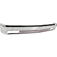 1991-1993 Chevrolet S10 - 4-Piece Kit, Front Bumper, Chrome, Includes (1) Bumper, (1) Bumper Trim, and (2) Turn Signal Light