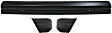 3-Piece Kit, Front Bumper, Painted Black, Includes (1) Bumper and (2) Bumper End