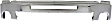 2008 GMC Sierra 2500 HD - 2-Piece Kit Front Bumper, For Models With Towing Package, Chrome, Includes (1) Bumper and (1) Valance