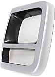 1992-1995 Chevrolet G20 - 3-Piece Kit, Grille Silver Shell with Black Insert, For Models With Single Headlights, Includes (1) Grille and (2) Headlight Door