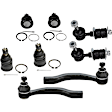 8-Piece Kit Front Suspension Kit, Includes (4) Ball Joint, (2) Sway Bar Link and (2) Tie Rod End