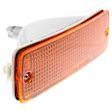 1992-1995 Toyota Pickup - 3-Piece Kit, Front Bumper, 4WD, Chrome, Includes (1) Bumper and (2) Turn Signal Light