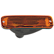 3-Piece Kit Front Valance, Textured, Includes (2) Turn Signal Light and (1) Valance