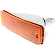 1993 Toyota Pickup - 4-Piece Kit Driver and Passenger Side Halogen Corner Light, With bulb(s), 4WD,  Includes (2) Corner Light and (2) Turn Signal Light