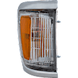 1993 Toyota Pickup - 4-Piece Kit Driver and Passenger Side Halogen Corner Light, With bulb(s), 4WD,  Includes (2) Corner Light and (2) Turn Signal Light