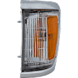 1993 Toyota Pickup - 4-Piece Kit Driver and Passenger Side Halogen Corner Light, With bulb(s), 4WD,  Includes (2) Corner Light and (2) Turn Signal Light