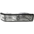 4-Piece Kit Front, Driver and Passenger Side Turn Signal Light, Without bulb(s), Includes (2) Turn Signal Light and (2) Reflector